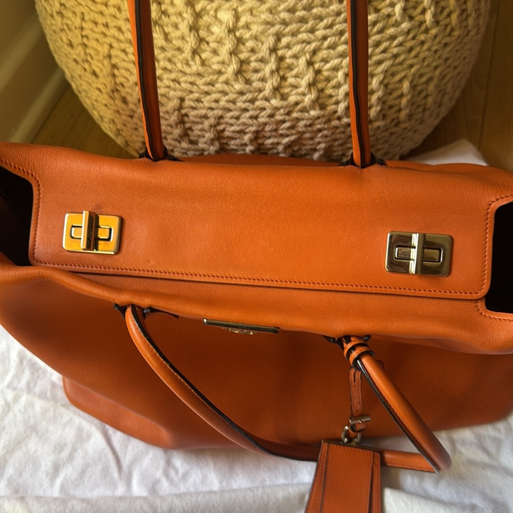 Prada Orange Leather Bag - Picture 9 of 12
